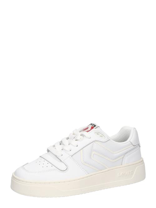 LEVI'S ® Sneaker low 'GLIDE S L'  ecru / rubinrød / sort / hvid