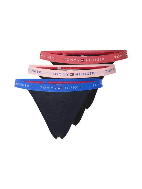 Tommy Hilfiger Underwear String  blå / lyserød / sort / hvid