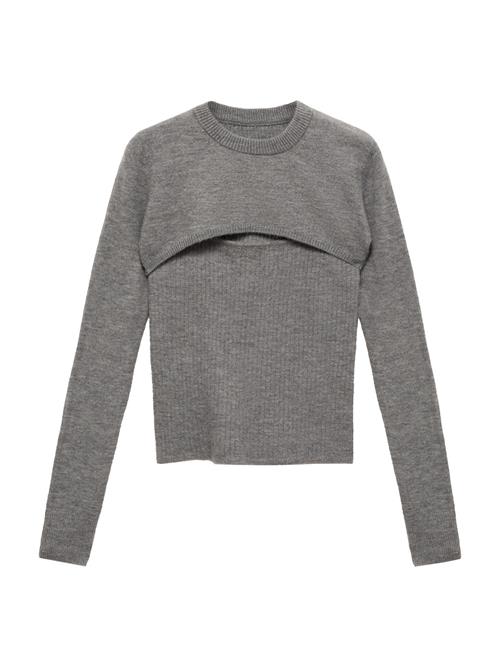 MANGO Pullover 'CASTLE'  mørkegrå