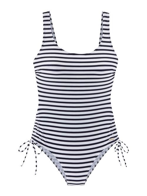 VENICE BEACH Badedragt 'Swimsuit Summer VB'  blå / hvid