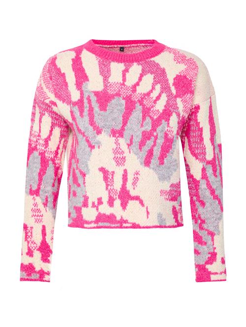 Trendyol Pullover  grå / pink / offwhite