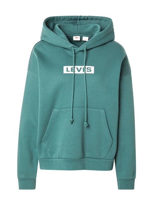 Se LEVI'S ® Sweatshirt  siv / hvid ved About You