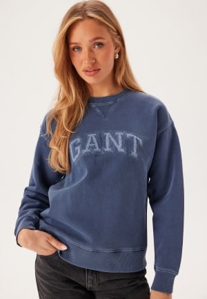 GANT Arch C-neck Sweat Prussian Blue XL