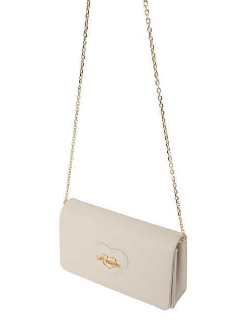 Love Moschino Skuldertaske  elfenben / guld