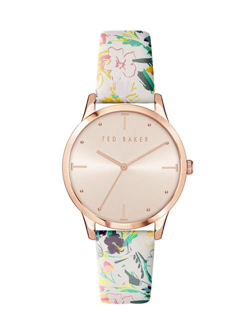 Ted Baker Analogt ur 'Ladies'  gul / grøn / pink / hvid