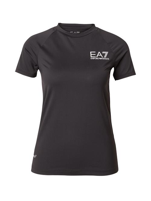 EA7 Emporio Armani Funktionsbluse  sort / hvid