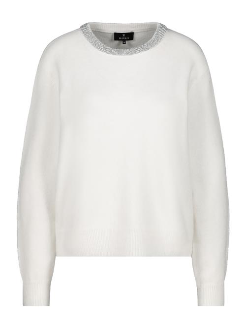 monari Pullover  sølv / offwhite