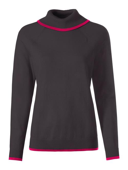 Se heine Pullover  antracit / pink ved About You
