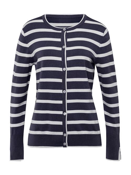 heine Cardigan  marin / hvid