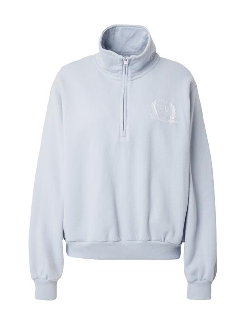 HOLLISTER Sweatshirt  lyseblå / hvid