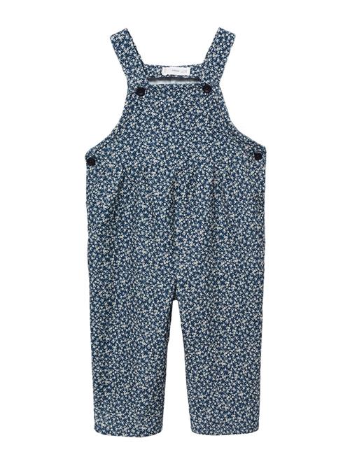 MANGO KIDS Overalls 'Paty'  navy / hvid