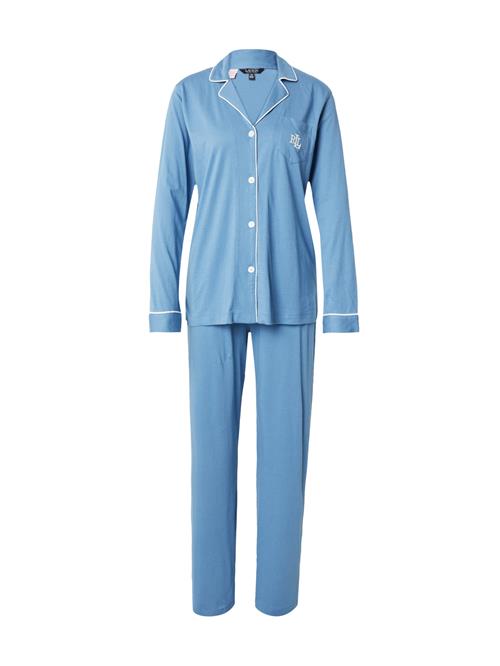 Lauren Ralph Lauren Pyjamas  lyseblå / hvid