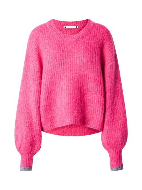 co'couture Pullover 'Coralie'  grå / pink