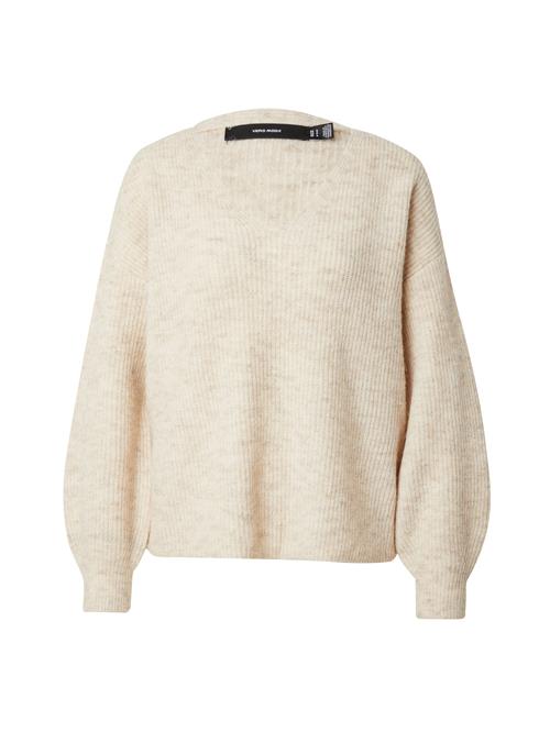 VERO MODA Pullover 'VMDESMA'  beige-meleret