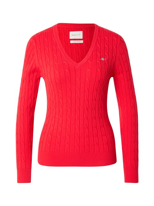 GANT Pullover  rød / sølv / hvid