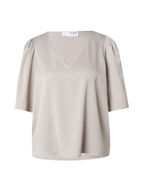 Se SELECTED FEMME Bluse 'SLFLENA'  taupe ved About You