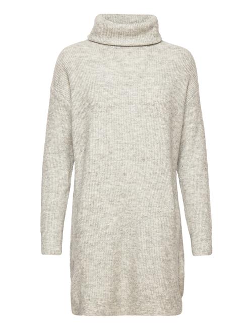 Vila Vicilia Rollneck L/S Knit Tunic/Su- Vila Grey