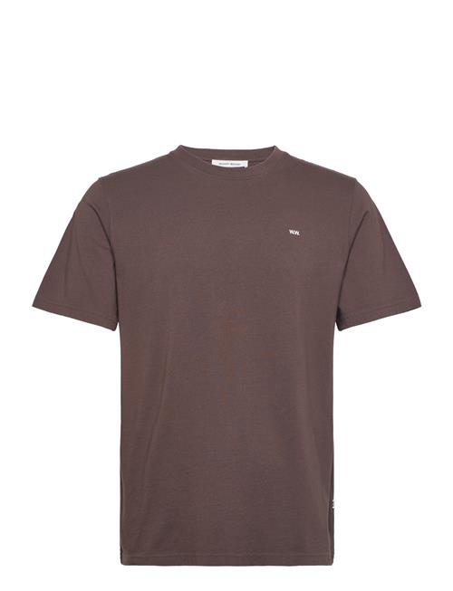 Wood Wood Sami Classic T-Shirt Wood Wood Burgundy