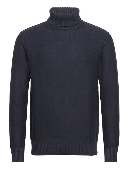 Selected Homme Slhaxel Ls Knit Roll Neck Noos Selected Homme Navy