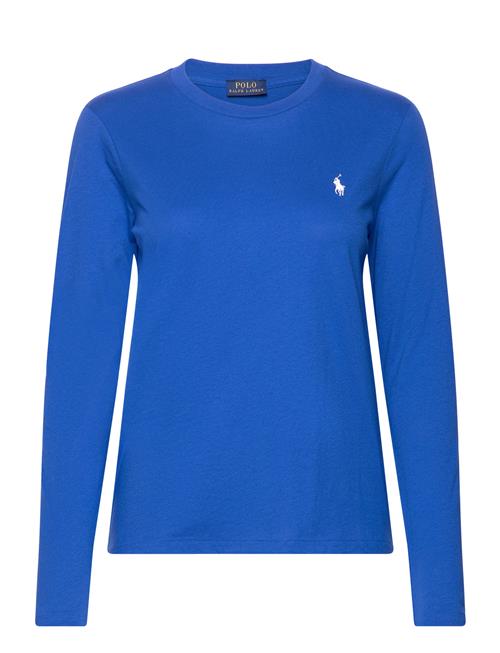 Polo Ralph Lauren Long-Sleeve Jersey Crewneck Tee Polo Ralph Lauren Blue