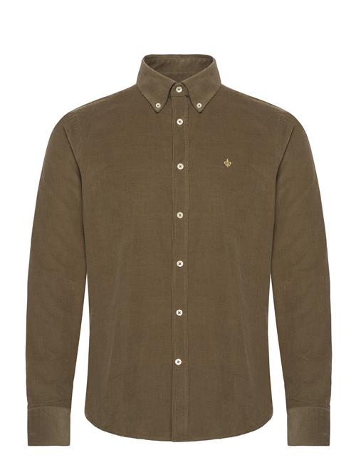 Morris Douglas Cord Shirt Morris Khaki