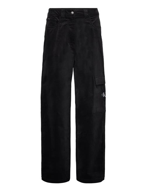 High Rise Corduroy Pant Calvin Klein Jeans Black