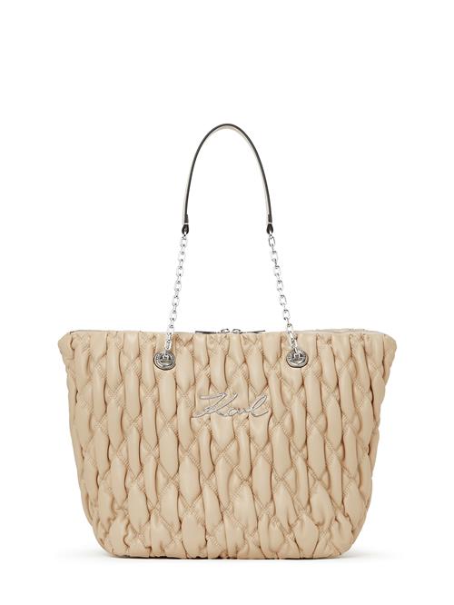 Karl Lagerfeld Håndtaske 'KUILT'  beige