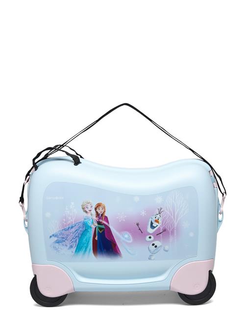 Dream2Go Ride-On Suitecase Disney Minnie Glitter Samsonite Blue
