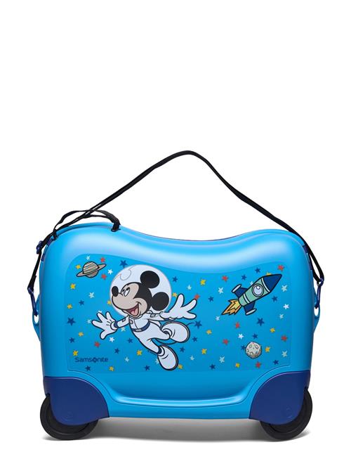 Dream2Go Ride-On Suitecase Disney Minnie Glitter Samsonite Blue