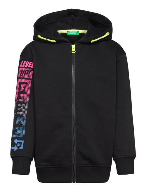 Jacket W/Hood L/S United Colors Of Benetton Black