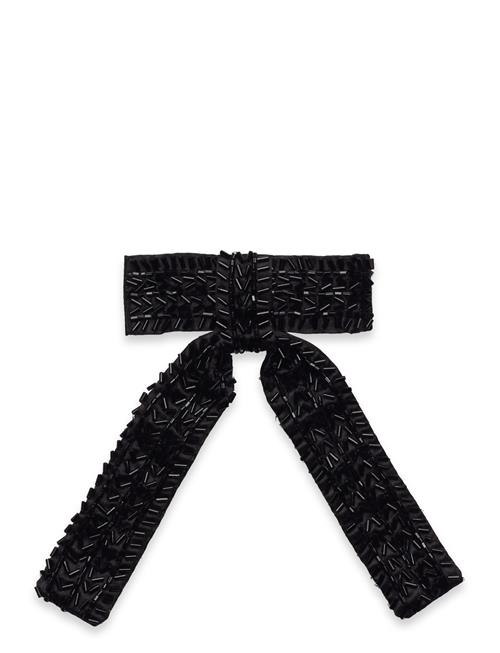 Becksöndergaard Merry Beaded Bow Becksöndergaard Black