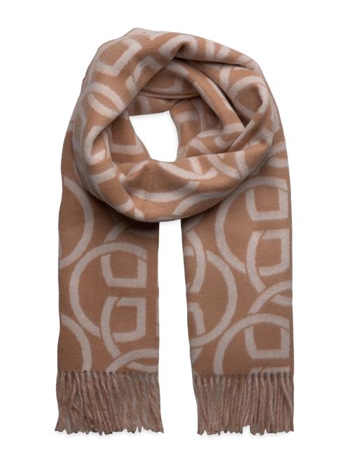 G Pattern Wool Scarf GANT Beige