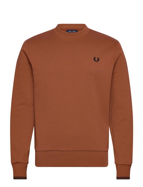 Fred Perry Crew Neck Sweatshirt Fred Perry Brown