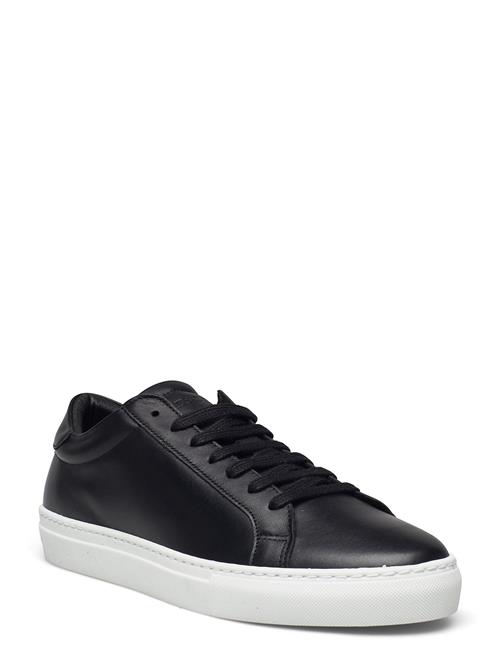 Les Deux Theodor Leather Sneaker Les Deux Black