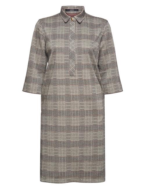 Esprit Collection Prince Of Wales Mix & Match Dress Esprit Collection Grey