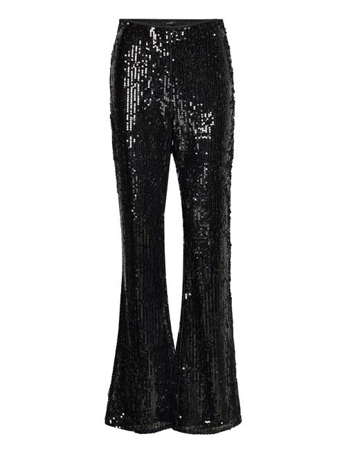 Lindex Trousers Lara Sequin Lindex Black