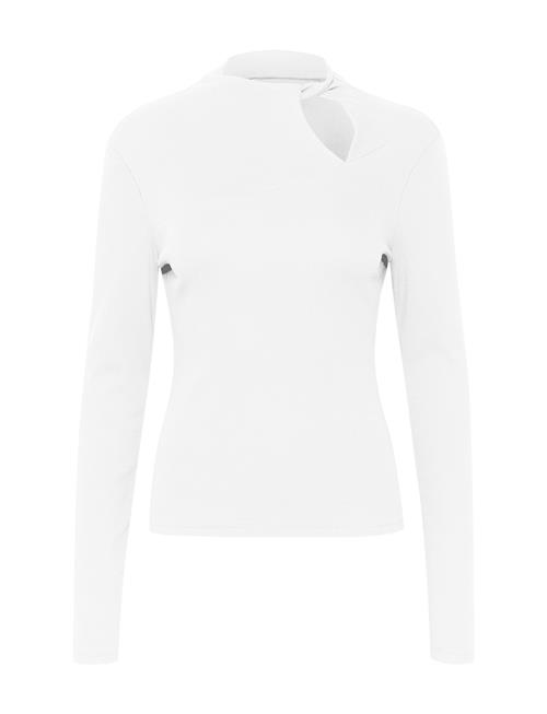 Gestuz Drewgz Ls Knot Blouse Gestuz White