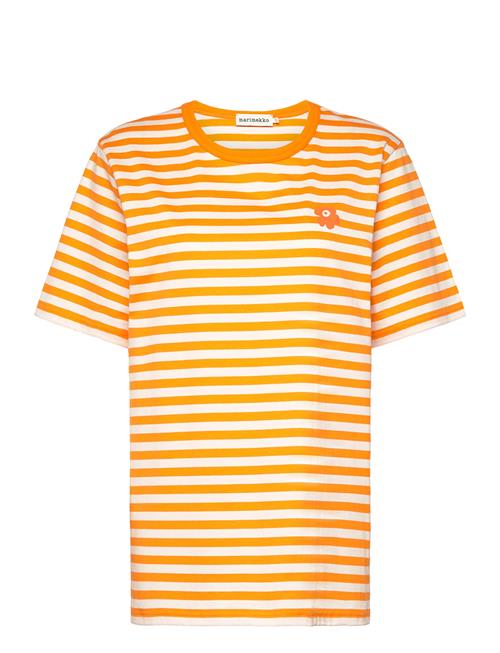 Se Tasaraita Ss Marimekko Orange ved Booztlet