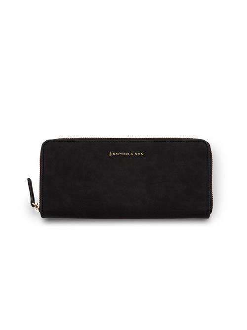 Kapten & Son Tegnebog 'Wallet Louvre Black'  sort