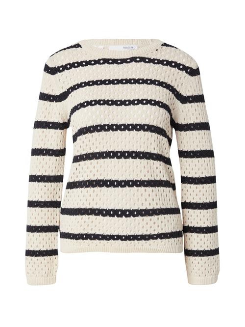 SELECTED FEMME Pullover 'KENYA'  cappuccino / sort