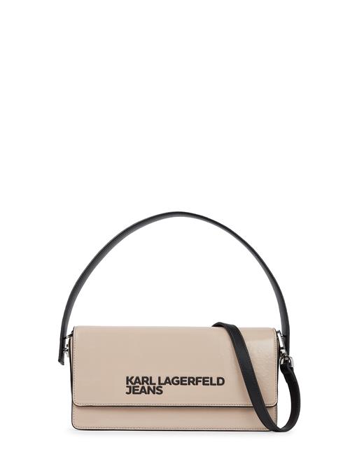 KARL LAGERFELD JEANS Skuldertaske  nude / sort