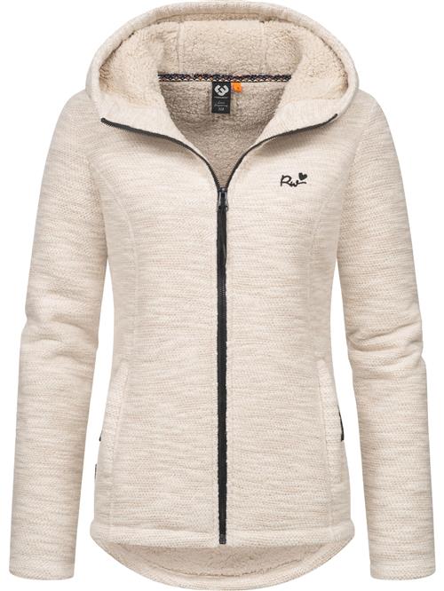 Se Ragwear Cardigan 'Lyshka'  beige / sort ved About You