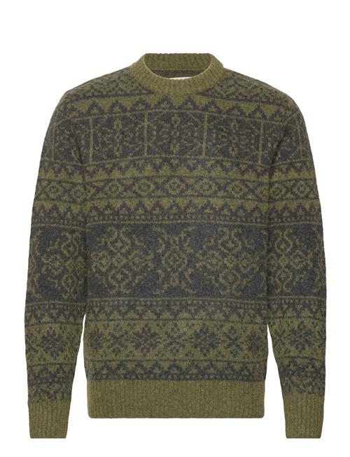 Jack & Jones Jprbluheritage Knit Crew Neck Jack & J S Khaki