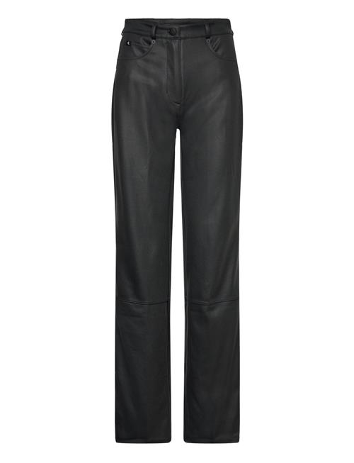 Calvin Klein Jeans Coated Milano Hr Straight Calvin Klein Jeans Black