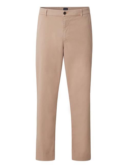 Lexington Clothing Classic Elasticated Lyocell Pant Lexington Clothing Brown