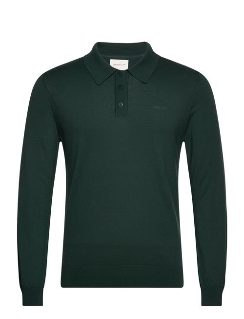 GANT Fine Cotton Polo GANT Green