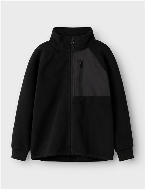 name it Nknmove03 Re Windfleece Jacket Fo Name It Black