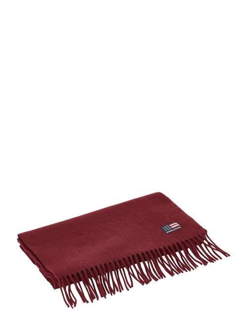 Lexington Clothing Massachusetts Recycled Wool Blend Scarf Lexington Clothing Burgundy