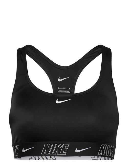 NIKE SWIM Nike Logo Tape Racerback Bikini Top NIKE SWIM Black