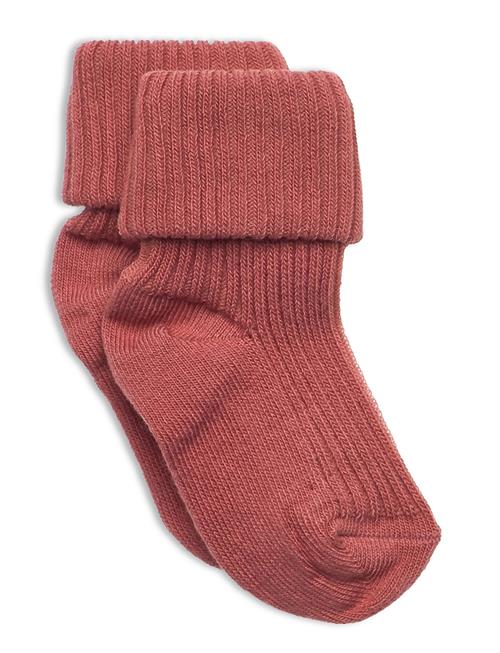 Cotton Rib Baby Socks Mp Denmark Pink